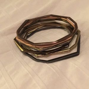 Kendra Scott Mixed Metal Bangles